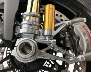 Motocorse Gabelfuss-Kit GP-Style Panigale V2 & V4 und Streetfighter V4 S mit hlins Gabeln