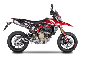 Spark Schalldmpfer Paar Konix Evo Ducati Hypermotard 698 mono