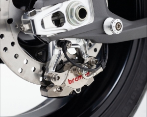 Motocorse Kettenspanner Paar mit Bremszangenaufnahme Panigale V4 ab BJ 2025