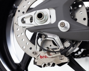 Motocorse Kettenspanner Paar mit Bremszangenaufnahme Panigale V4 ab BJ 2025