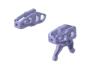 Motocorse Kettenspanner Paar mit Bremszangenaufnahme Panigale V4 ab BJ 2025